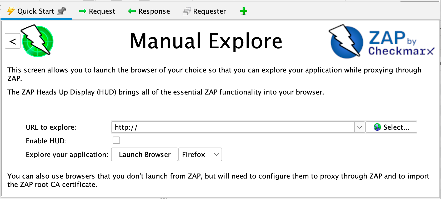 ZAP – Getting Started